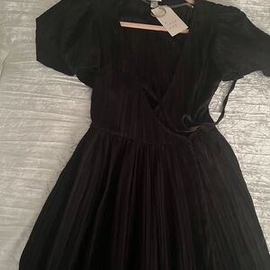 A  New Day, black midi dress, size XS
